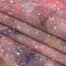 1 Yard Stretch Cotton Sateen Fabric Pink Purple and White Abstract Hope Spotted Print